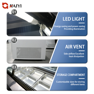 ตู้แช่ไอศกรีม8กระทะสำหรับร้านสะดวกซื้อ - Product Image 4