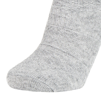 Chaussettes hautes personnalisables pour femmes, respirantes, en polyester/coton/spandex, style décontracté confortable, couleur unie, toutes saisons