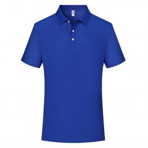 <b>Polo</b> Shirt Short Sleeve Solid Color Polyester Breathable Daily Wear - Product Image 3