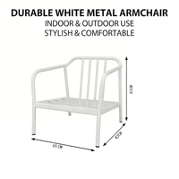Ensemble de table et de chaises de salon en aluminium pour l'extérieur - Durable et confortable pour une utilisation dans les hôtels et les parcs, conçu pour toutes les saisons