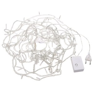 <span class=keywords><strong>Guirlande</strong></span> lumineuse LED 100 LED 10M pour Noël/mariage/fête, décoration extérieure étanche AC 110V 220V, 9 couleurs - Product Image 1