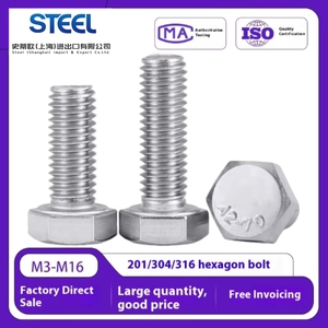 M3m4m5m6m8m10m12 mở rộng vít cho văn phòng xây dựng kim loại 201 lục giác đầu Bolt 304 thép không gỉ bên ngoài lục giác vít - Product Image 6