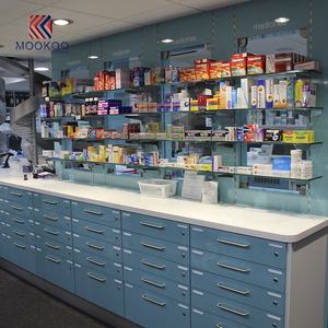 Gabinete de exhibición de <span class=keywords><strong>Farmacia</strong></span> de buena calidad con sistema de cajón Estantes de exhibición de calidad de precio de fábrica - Product Image 1