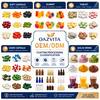 Complément alimentaire à base de plantes OAZVITA NAD+ Resvératrol Berbérine Biotine Collagène Kératine Zinc Vitamine K D Gummies pour les cheveux, la peau, les ongles et les articulations
