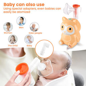 <span class=keywords><strong>Nebulizer</strong></span> kompresor Jet portabel, <span class=keywords><strong>Nebulizer</strong></span> kartun karakter hewan rakun, kompresor Jet - Product Image 3