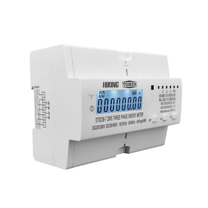 Medidor de energía de 3 fases Din Rail KWH Watt Hora 3*220V 380V 400V 50Hz 60Hz Voltaje Corriente ZN/S con RS485 MODBUS-RUT - Product Image 4