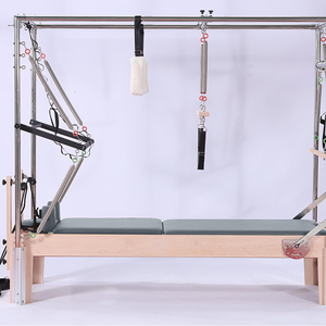 Pilates Máy Cadillac phòng tập thể dục sử dụng đa chức năng bằng gỗ Pilates Cải Cách 3 trong 1 kết hợp - Product Image 1