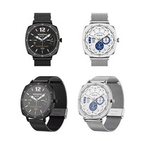 Reloj Inteligente de Acero Inoxidable Personalizado de Alta Calidad, Pantalla AMOLED Grande, Manos Libres/Altavoz