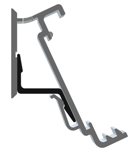 <strong>Angle</strong> <strong>Block</strong> with 25&amp;45 Degree <strong>Adjust</strong> <strong>Angle</strong> with the Rail on the Shelves - Product Image 6