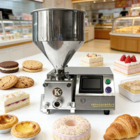 Machine à garnir de crème pour macarons, gâteaux, beignets, croissants, cupcakes, muffins, biscuits, tartes et pâtisseries pour boulangerie