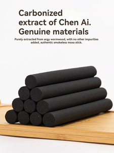 Meilleures ventes : Rouleaux de moxa sans fumée, bâtonnets de moxa traditionnels <span class=keywords><strong>chinois</strong></span>, brûleur de moxa noir, bâtonnets de moxa pour la moxibustion - Product Image 3