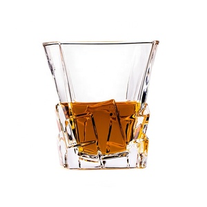 Logotipo personalizado grabado de vidrio de whisky giro especial whisky 293ml Saft elegante vasos de cristal - Product Image 3