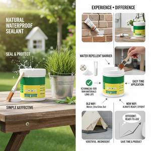 Polyurethane <b>Waterproof</b> Coating Transparent Adhesive Sealant for Roof Indoor/Outdoor Use Eco-Friendly & Durable - Product Image 5