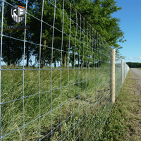 Clôture en grillage galvanisé pour pâturages, 4 pieds, clôture économique pour bétail, ferme, élevage