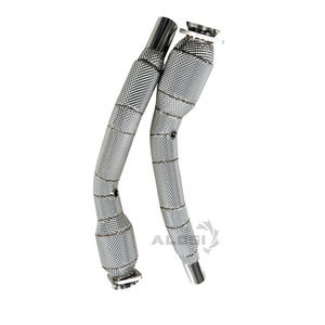 Tubo de Escape Equipado con Protección Térmica, Resistente a Altas Temperaturas, Mejora del Sistema de Escape para <span class=keywords><strong>Jaguar</strong></span> <span class=keywords><strong>XK</strong></span> XKR 5.0T 2009-2014 - Product Image 5