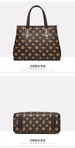 Venta Directa de Fábrica, Bolsos de Mano Retro de Lujo para Mujer, Gran Capacidad, Cuero PU, Bolso Tote Vintage, Bolso de Hombro para Compras - Product Image 5