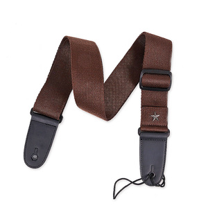 Vente en gros de sangle de <span class=keywords><strong>guitare</strong></span> électrique en coton de haute qualité sangle de tête en cuir <span class=keywords><strong>pour</strong></span> <span class=keywords><strong>guitare</strong></span> modèle étoile à cinq branches - Product Image 5