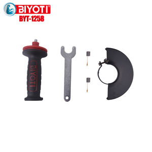 מטחנה זוויתית מקצועית בעלת מהירות משתנה 125 מ\\\"מ, כלי עבודה חשמליים בעלי עוצמה גבוהה לליטוש וחיתוך מתכת - Product Image 3