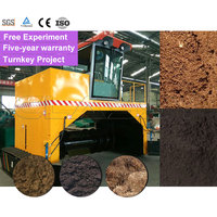 Machine de retournement de compost CLASSY, automotrice sur chenilles, équipement de compostage haute efficacité, moteur pour engrais organique