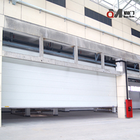Porte sectionnelle automatique en acier de style industriel pour entrée principale de maison neuve, petite, extérieure, autres modèles