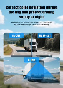 <span class=keywords><strong>Caméra</strong></span> numérique sans fil magnétique HD pour une installation rapide, remorque, camion, camping-car, fourgon, vue arrière, sécurité |   Prix d'usine OEM - Product Image 6