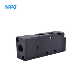 NPPC Marca 3/2 Way Air <span class=keywords><strong>Pilot</strong></span> Valve 1/4G o NPT Roscas Piezas neumáticas - Product Image 5