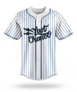 Striped Vintage Baseball Jersey Plus Size <b>Heat</b>-Transfer Printed Breathable Moisture Wicking Quick Dry Customizable Wholesale - Product Image 1