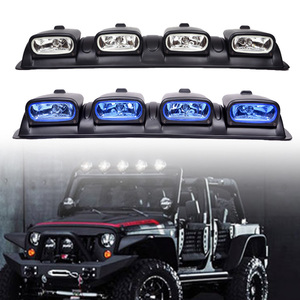 Verstellbare Dach-Kombinationsscheinwerfer für Geländewagen <span class=keywords><strong>Halogen</strong></span> Hohe Helligkeit Passend für Dodge RAM Ranger Frontier C - Product Image 3