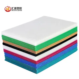 Factory Sale High-Quality Manufacturer Supplier 3000x7000 10mm White PP Corrugated Coroplast Plastic Sheet