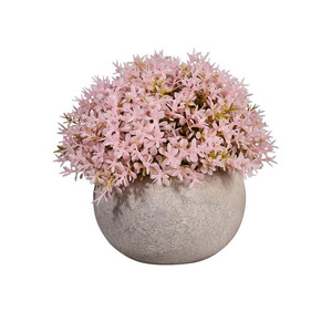 Vente flash : Plantes artificielles en <span class=keywords><strong>pot</strong></span>, fausses mini-plantes, fleurs colorées, arbustes topiaires <span class=keywords><strong>dans</strong></span> <span class=keywords><strong>un</strong></span> <span class=keywords><strong>pot</strong></span> gris pour la salle de bain, la maison, la décoration intérieure - Product Image 2