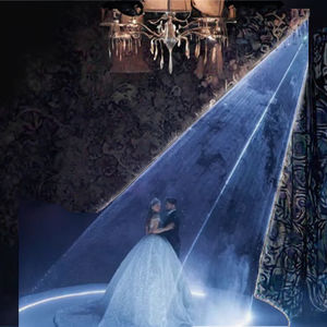 Aplicación inteligente inalámbrica 3W RGB a todo color equipo de discoteca DIY boda escenario luz láser superior DJ iluminación de escenario - Product Image 2