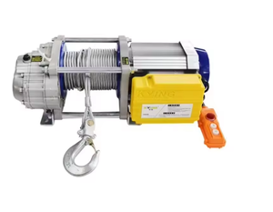 KCD Model <b>Hoist</b> 220V 380V Winch 30M 1T 1.5T 2T Capacity Steel Construction Home Retail Hotels Construction Use - Product Image 1