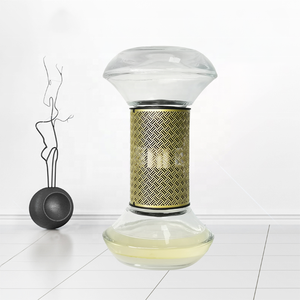 Wholesale custom luxury new design hourglass reed diffuser bottle home aromatherapy diffusers