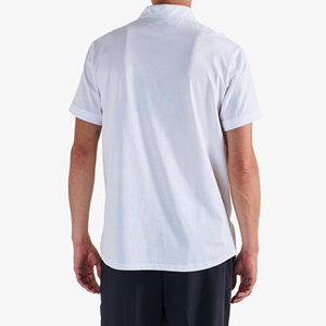 Venta al por mayor rendimiento UPF40 + CALIDAD estiramiento elástico completo impresión completa sublimación Caomo Golf Polo camiseta tenis Poloshirts - Product Image 4