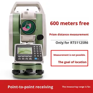 เครื่องวัดมุมแบบ Total Station/กล้องธีโอโดไลต์/เครื่องวัดความเร็วแบบอิเล็กทรอนิกส์ รุ่น FIFO RTS112SR10+ ความแม่นยำ 2 นิ้ว ระยะวัด 1000 เมตร แบบไม่ใช้ปริซึม  พร้อมอินเทอร์เฟซภาษาสเปน รุ่น RTS112S ยี่ห้อ Suzho - Product Image 4