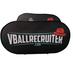 Support de bannière portable en forme de A avec panneau pop-up en tissu en forme de haricot, support pop-up au sol pour la publicité extérieure, <span class=keywords><strong>offre</strong></span> promotionnelle - Product Image 6