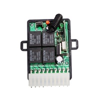 Unidad de Controlador de Operador de Puerta Automática Corredera y Batiente, Código Abierto, Código Variable, CA CC 12V 24V, Radio RF Universal