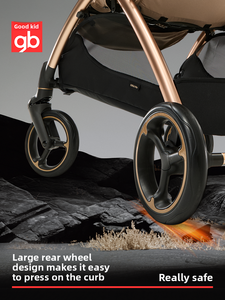<span class=keywords><strong>GB</strong></span> Good Baby Safety Cabin No. <span class=keywords><strong>Cochecito</strong></span> para Bebés 2 en 1, Puede Sentarse y Recostarse, Bidireccional, de Alta Gama, Aleación de Aluminio Ligera, Fácil de Plegar - Product Image 5