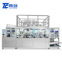 Machine d'emballage automatique multi-chambres pour capsules de lessive liquide, à remplissage et scellage pneumatiques haute vitesse, avec surveillance numérique