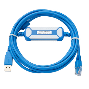 Câble d'instrumentation USB-CNV3, conducteur en cuivre, isolation en PVC, 2*<span class=keywords><strong>0</strong></span>,5 mm, <span class=keywords><strong>200</strong></span> cm, blindage combiné pour Fuji NJ <span class=keywords><strong>NS</strong></span> NW0 Series - Product Image 1