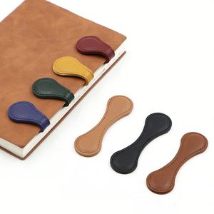 Marcadores Magnéticos de Cuero PU, Marcadores de Páginas para Libros, Regalos de Agradecimiento para Estudiantes y Profesores - Product Image 1