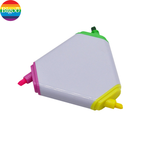 Hình Dạng Tam Giác <span class=keywords><strong>3</strong></span> Màu Sắc Trong <span class=keywords><strong>1</strong></span> <span class=keywords><strong>Highlighter</strong></span> Bút Đánh Dấu Với Biểu Tượng Tùy Chỉnh Hoặc <span class=keywords><strong>In</strong></span> Ấn Văn Phòng Phẩm <span class=keywords><strong>Highlighter</strong></span> Bút - Product Image 4