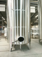 20000L RVS witte wijn fermentatietank fermentor voor wijnmakerij met aangepaste configuratie
