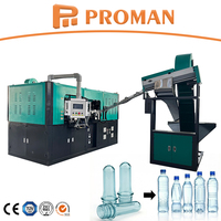 Machine de moulage par soufflage automatique pour préformes de bouteilles en plastique (eau, jus) - Prix