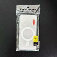 Coque de téléphone magnétique transparente antichoc en PC TPU Acrylique pour iPhone 17 Pro Max / Air / 16 / 15 / 14 / 13 / 12