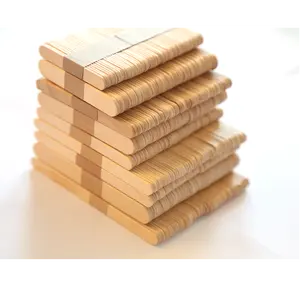 Bâtonnets de glace en bois imprimés