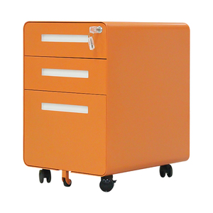Armoire de rangement <span class=keywords><strong>mobile</strong></span> à 3 tiroirs avec dossier suspendu à bas prix - Product Image 1