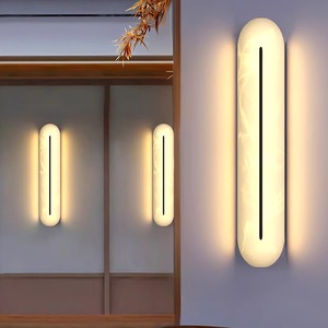 Outdoor Wall Lamp Long Strip Led Warm <b>Light</b> Waterproof Modern Minimalist For Villa Courtyard Entrance - Product Image 5