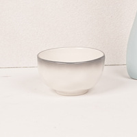 Service de table en grès gris dégradé irrégulier, 16 pièces, vaisselle élégante ronde avec bols, assiettes, ensembles de vaisselle design de luxe