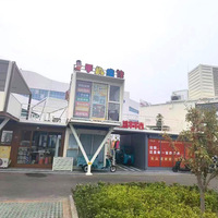 Edificio de Contenedores Modular de Dos Pisos Personalizado, Complejo de Tiendas en Contenedores, Centro Comercial en Contenedores para Restaurantes y Comercios Minoristas